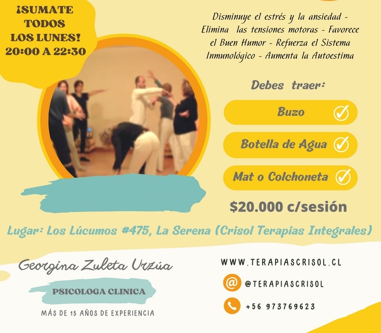 Taller de danza terapeutica